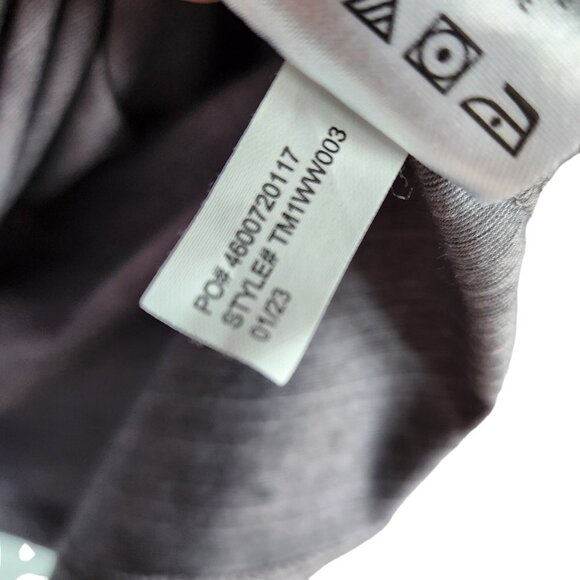 Travis Mathew Shirt Large Gray Grey Women's Crestview 1/4 Zip Long Sleeve Pullov - Picture 8 of 11